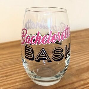 💥 Bachelorette Bash Stemless Wine Glass